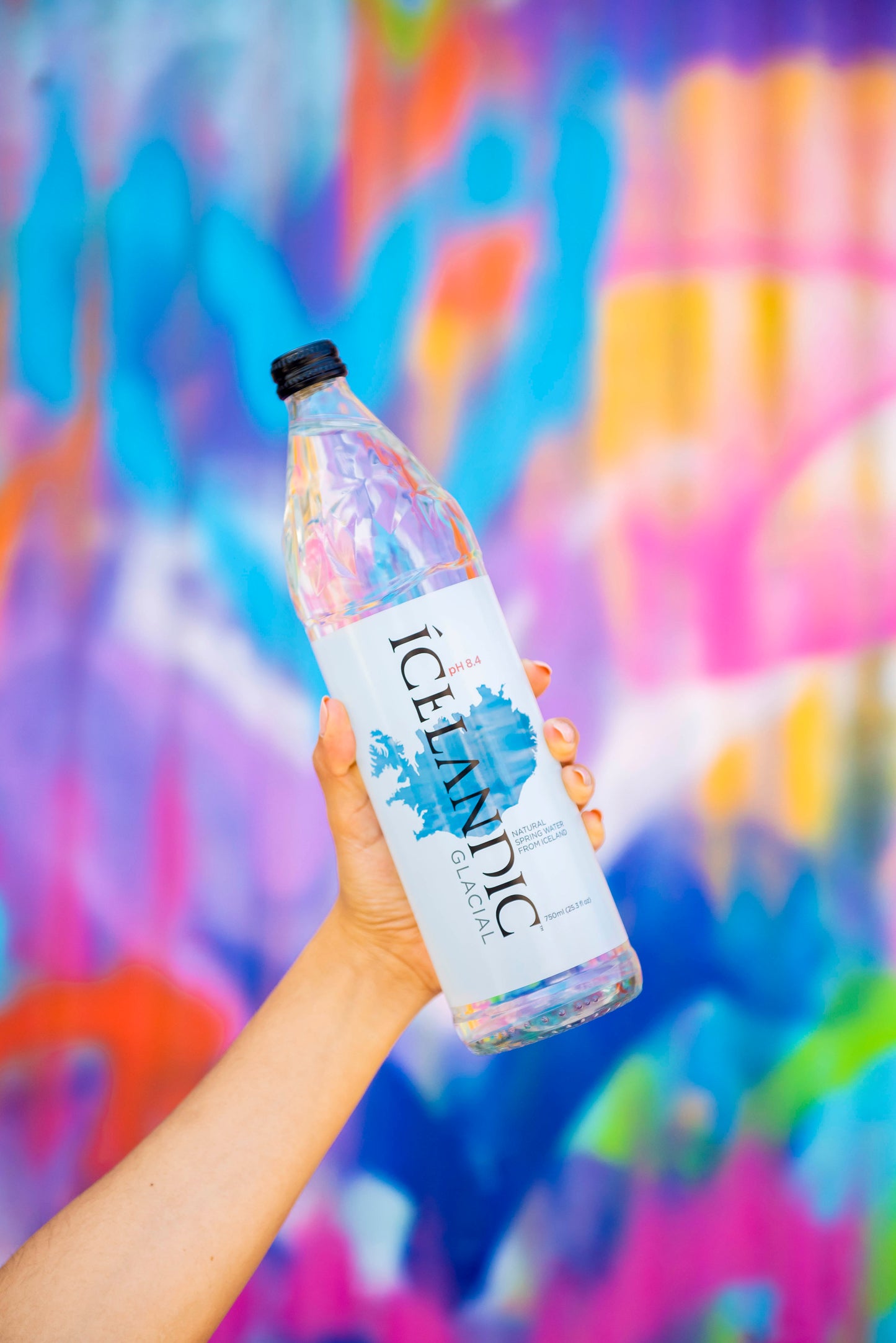 Icelandic Glacial Natural Mineral Water 330 ml glass