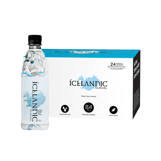 Icelandic Glacial Natural Mineral  Water 500 ml plastic